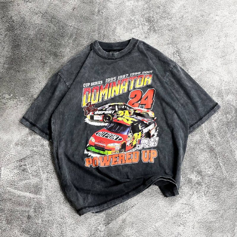 [Oversized] BAJU KAOS OVERSIZED WASH NASCAR / VINTAGE OVERSIZED T-SHIRT