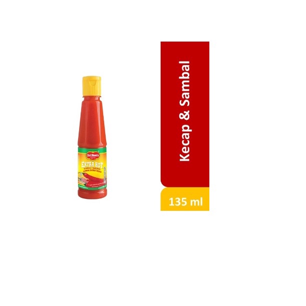 

Delmonte Saus Extra Hot Chilli Botol 135 mL