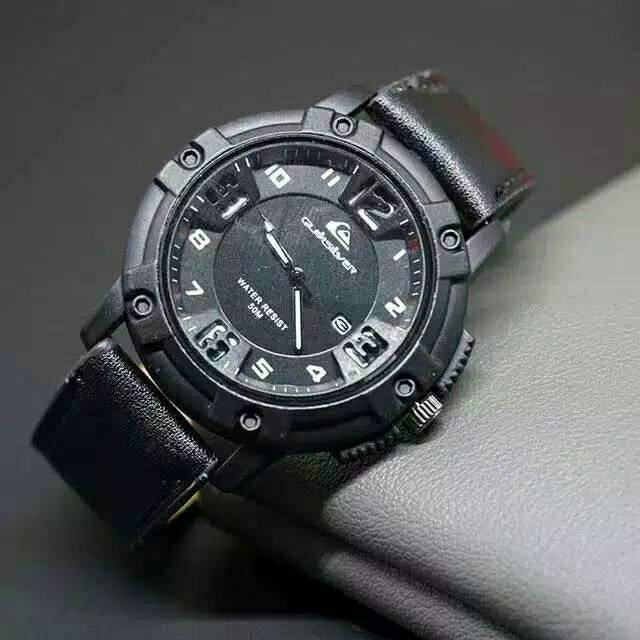 Terima Cod)Jam Tangan Pria New QuickSilver Tanggal  Aktif (Dikirim Dari Jakarta)