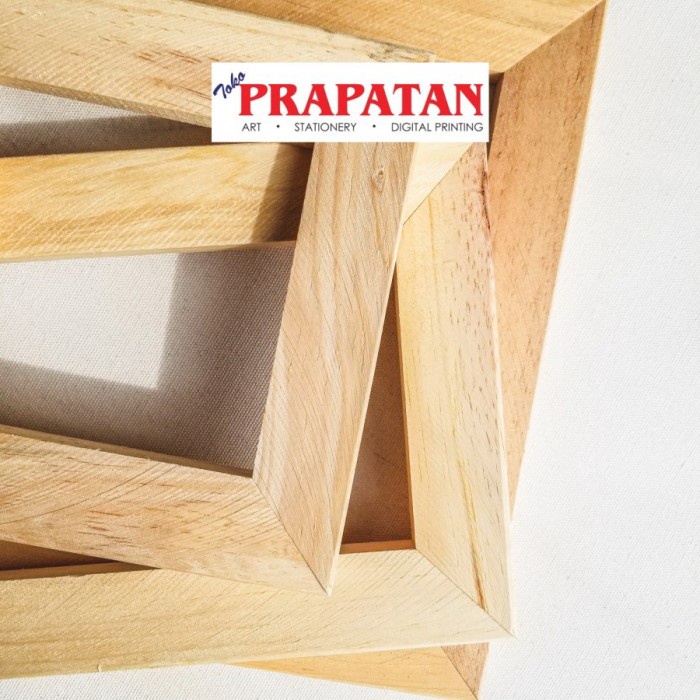 

Spanram Kanvas 30x80cm / Frame Kayu Kanvas Lukis / Canvas Wooden Frame AND27