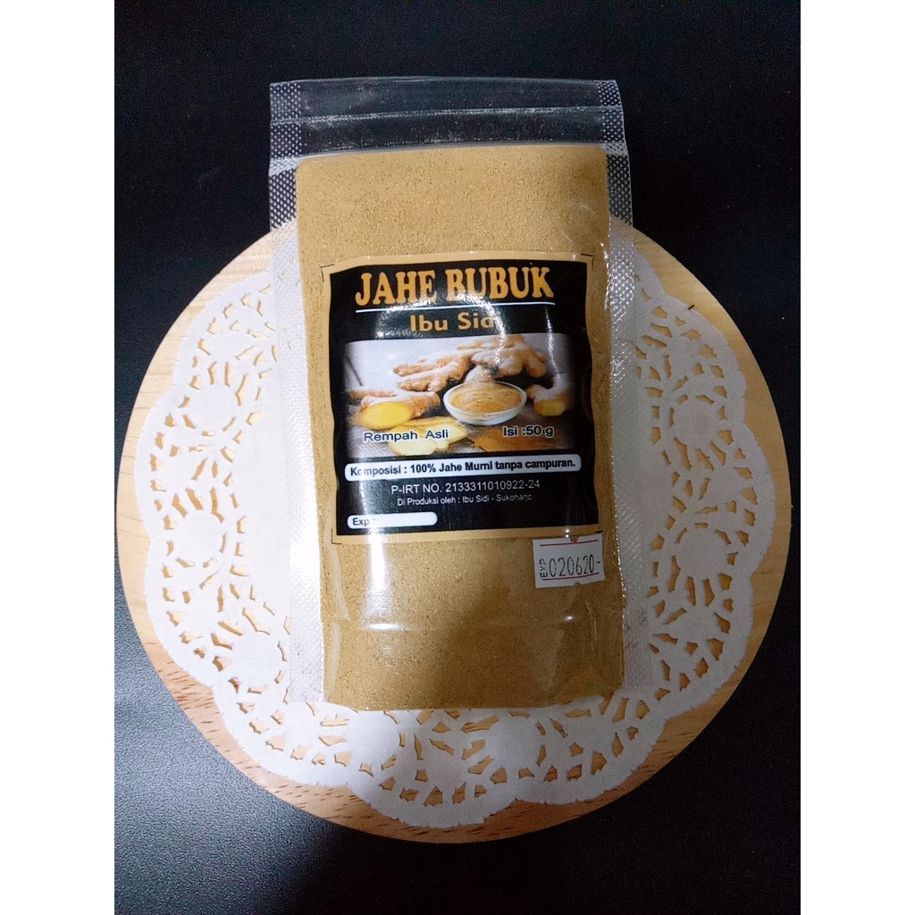 

JAHE BUBUK MURNI HERBAL IBU SIDI