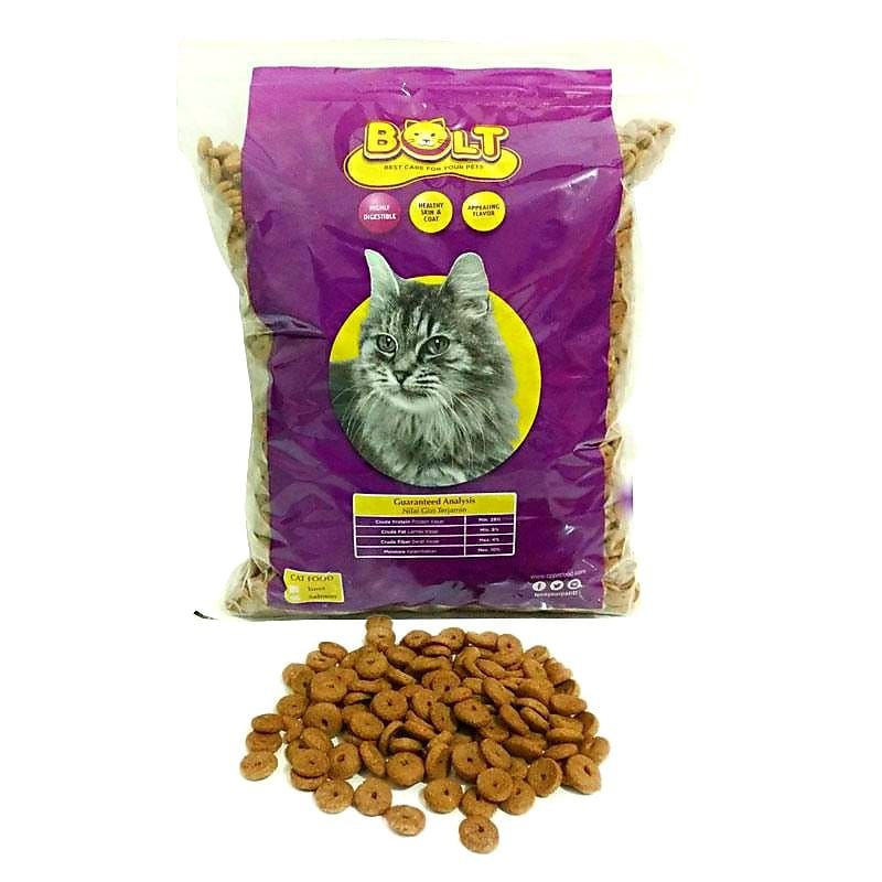Bolt makanan kucing 1 kg
