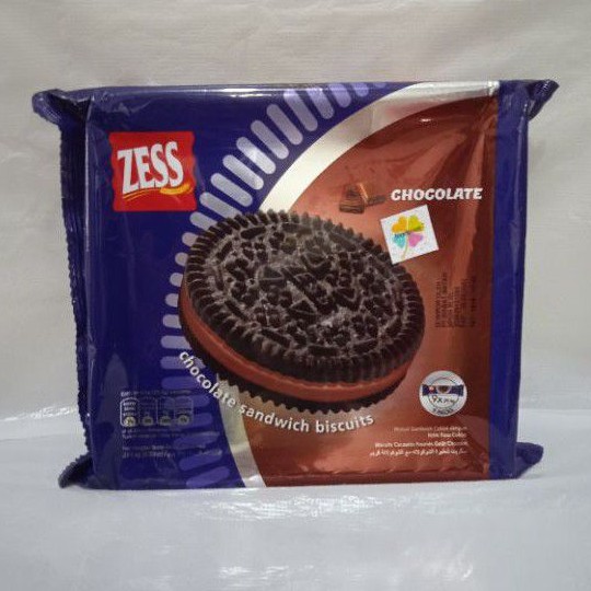 Zess Chocolate Sandwich Biscuit Coklat Biskuit