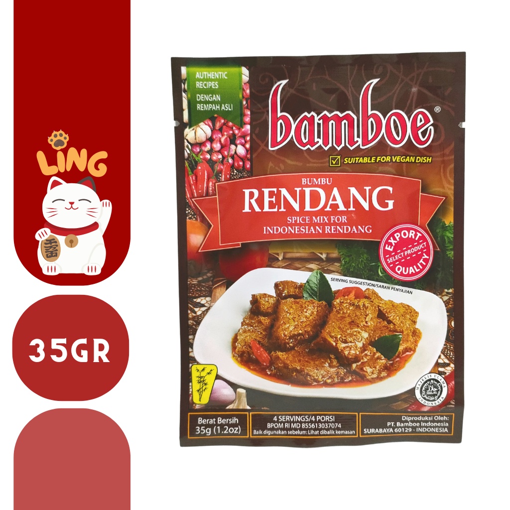 Jual Bamboe Bumbu Rendang Gram Shopee Indonesia