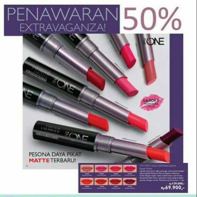 Oriflame lipstik the one