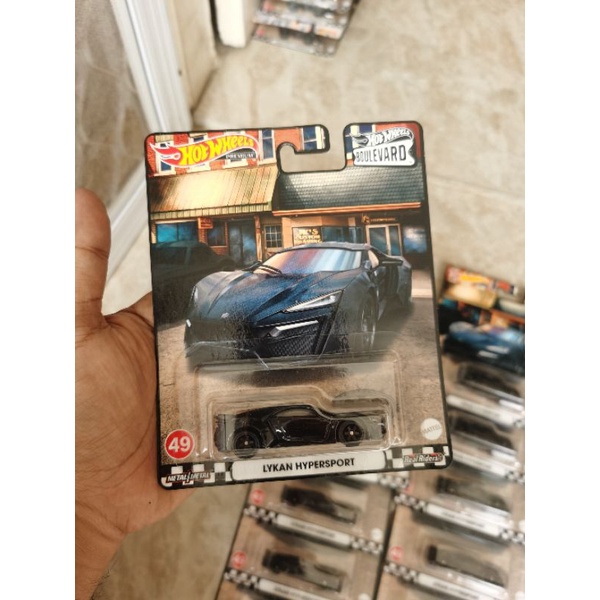 Hot Wheels Lykan Hypersport Black HotWheels Boulevard Mix 2022