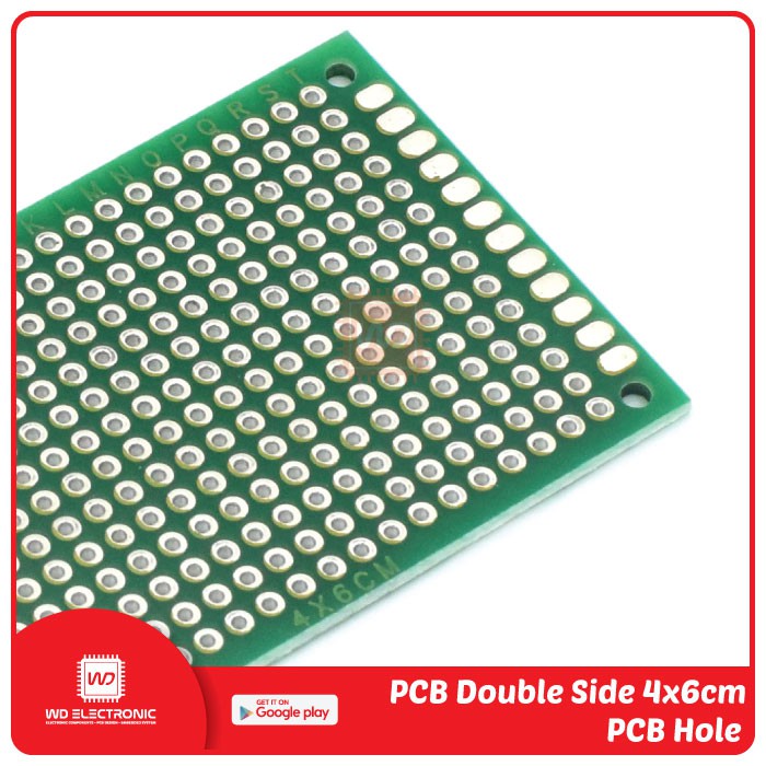 PCB DOUBLE SIDE 4x6cm PCB MATRIX 4x6 PCB LUBANG 4x6 PCB FR4 PROTOBOARD