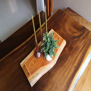 Wadah saji/tray kayu KT001