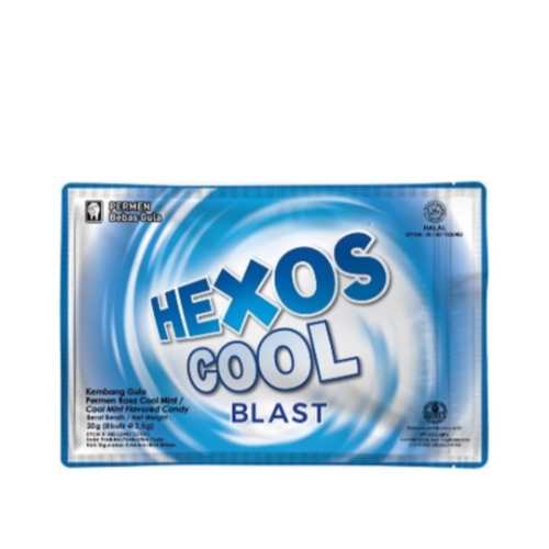 Hexos Permen Cool Blast 3 x 20 gr