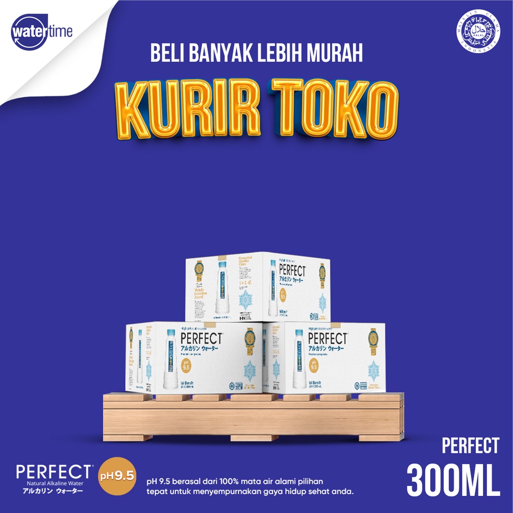 

Perfect Alkaline Water 300Ml (Air Minum Isi 24 Botol )