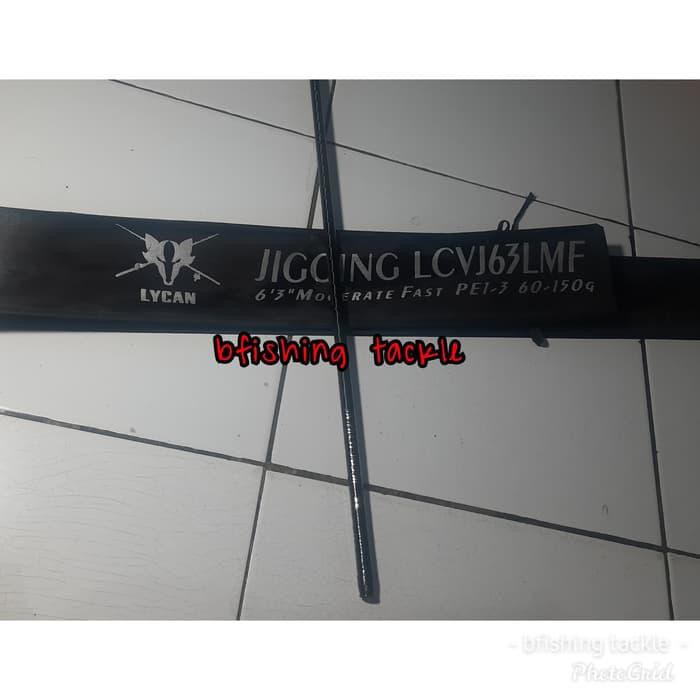 alat pancing mantul habis blank lycan jigging 180cm pe 1-3