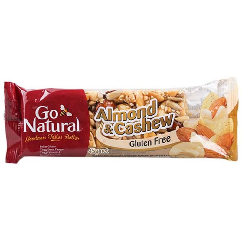

GO NATURAL ALMOND CASHEW 45GR