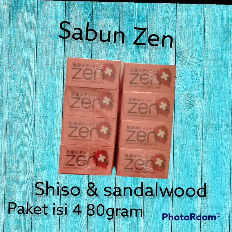 Jual Sabun Zen Batang 80gram Isi 4pcs Shopee Indonesia