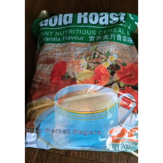 

GOLD ROAST BIJIRIN SEGERA MALAYSIA/MINUMAN SEREAL/SEREAL INSTAN