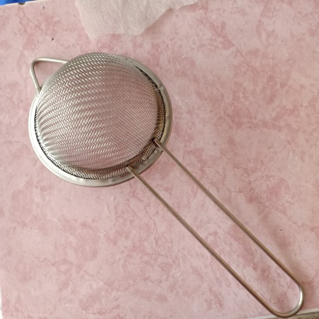 Saringan Ceko Saringan Minyak Teh Kopi Jeruk Stainless 8cm Serbaguna