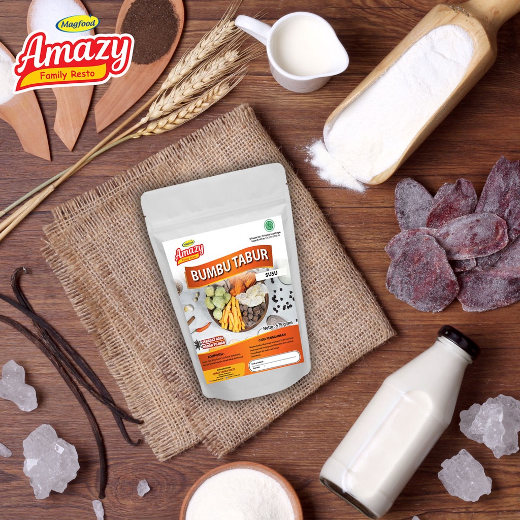 

Amazy Bumbu Tabur Susu 75 gram