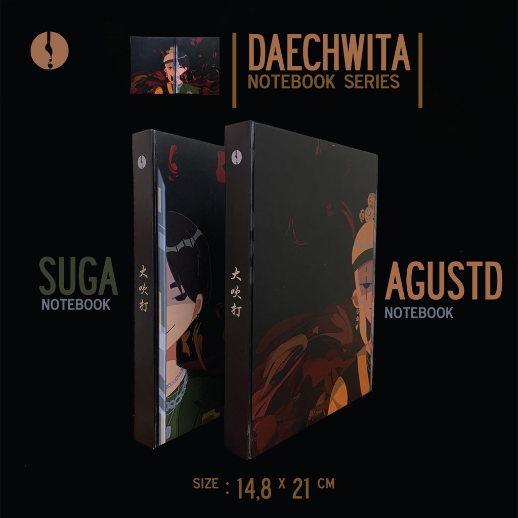 

DAECHWITA NOTEBOOK SERIES | (XTRA BUBBLEWRAP RECOMMENDED)