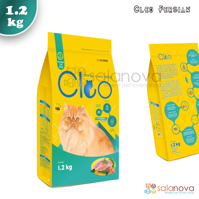 Cleo Adult 1,2kg Makanan Kucing Cat Food Dry