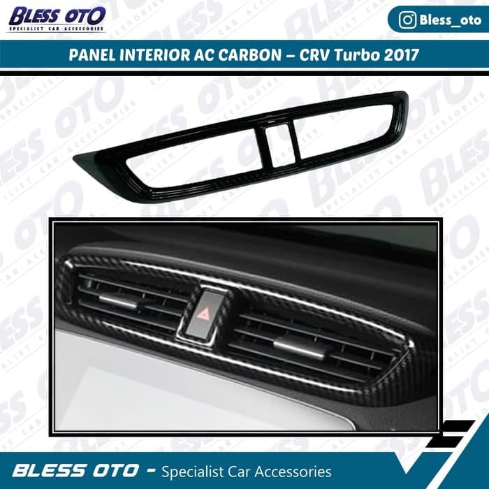 Panel Interior AC Carbon CRV Turbo