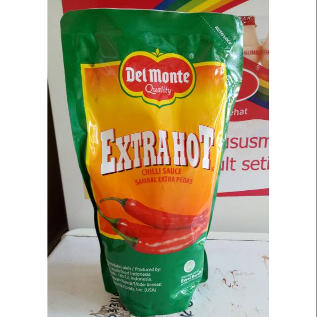 

Delmonte Extra Hot Pouch Saus Cabe 1 kg