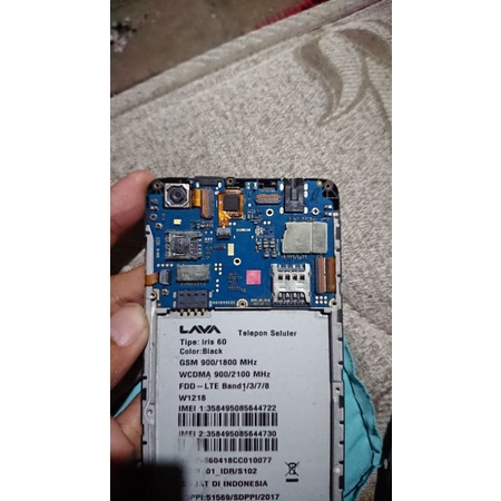 lava iris 60 mesin minus