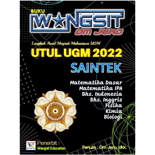 Jual Utul Ugm Ipa Paket Buku Wangsit Utul Ugm | Um Ugm 2022 Tps 