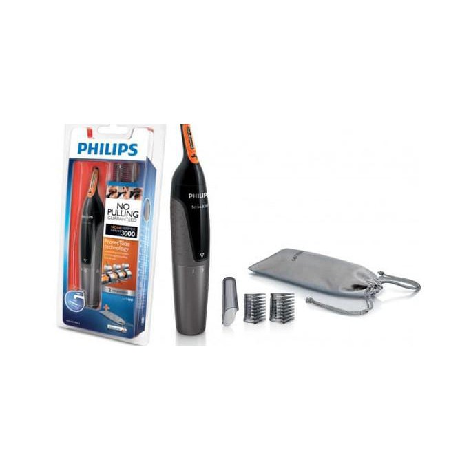 Electric Travel Shaver Philips NT3160 - Alat Cukur Bulu Hidung Alis