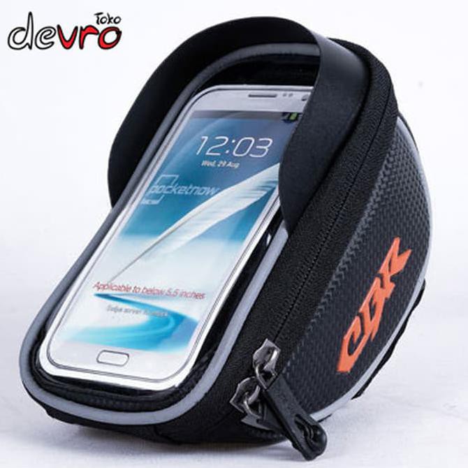 Tas Sepeda Mini - Cbr Holder Hp Smartphone Sepeda - Waterproof