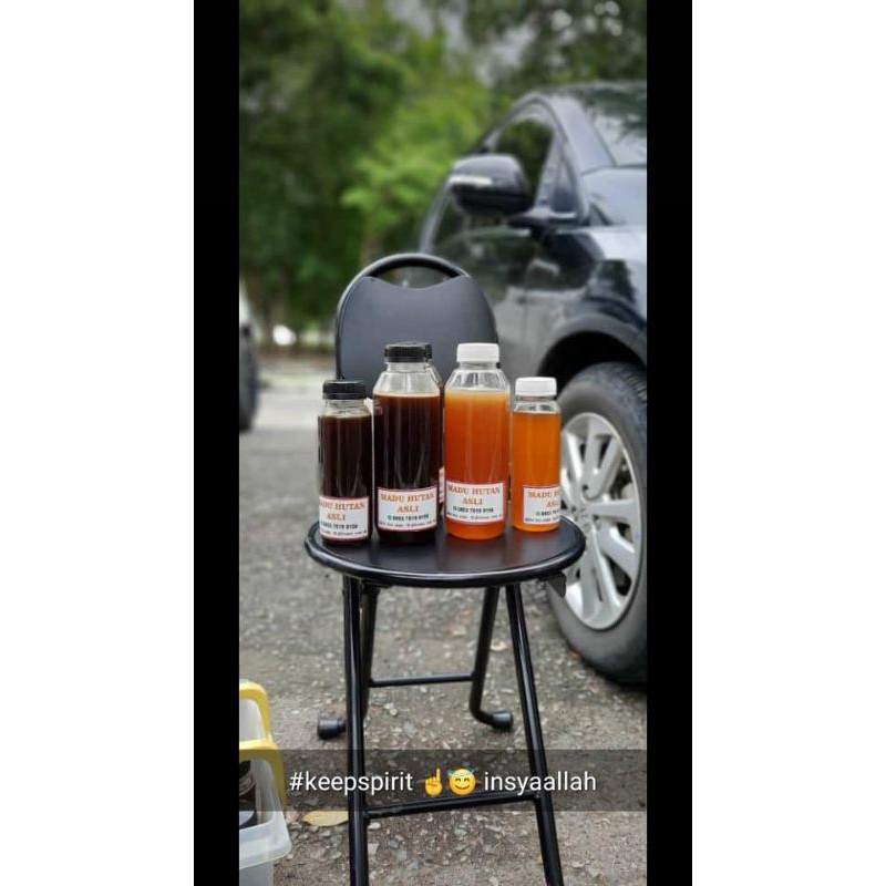 

Madu Hitam Pahit || Madu Hutan Asli | Ready 250ml 500ml