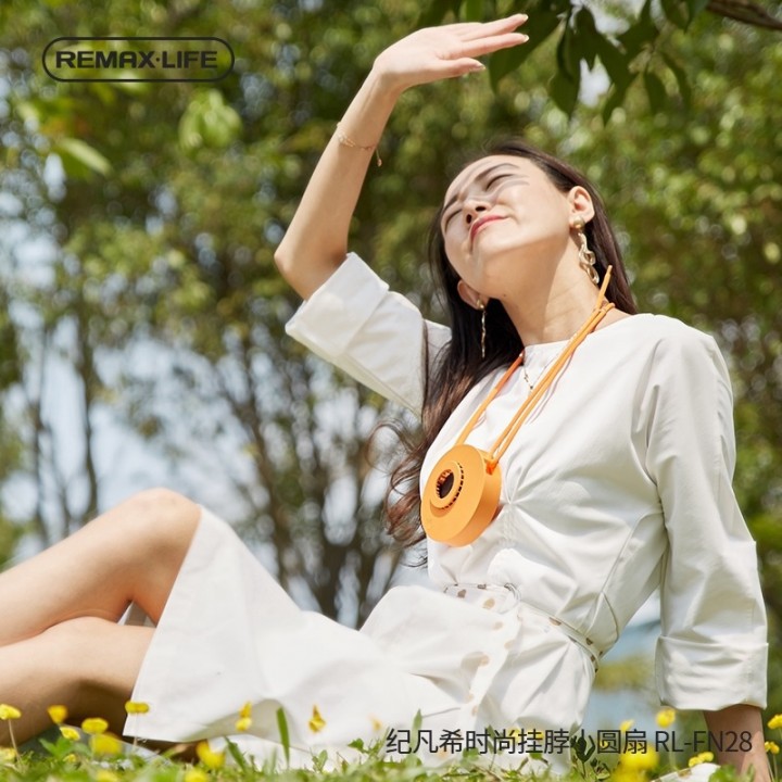 858 REMAX RL-FN28 - Lazy Multifunction Fashionable Portable Neckban Fan