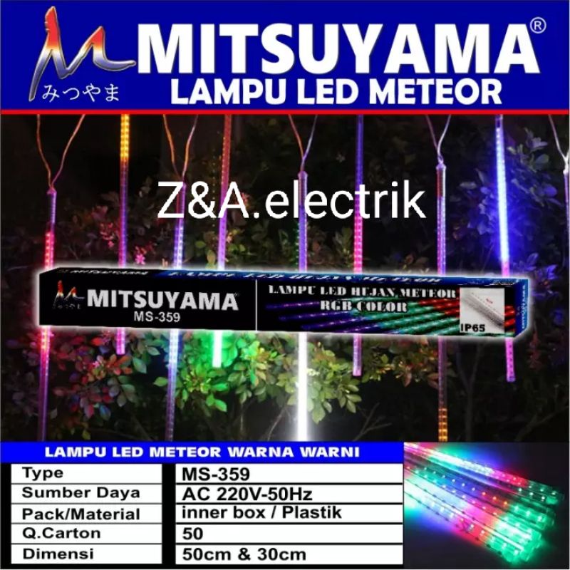 Lampu LED Meteor 50cm MS-359 MITSUYAMA