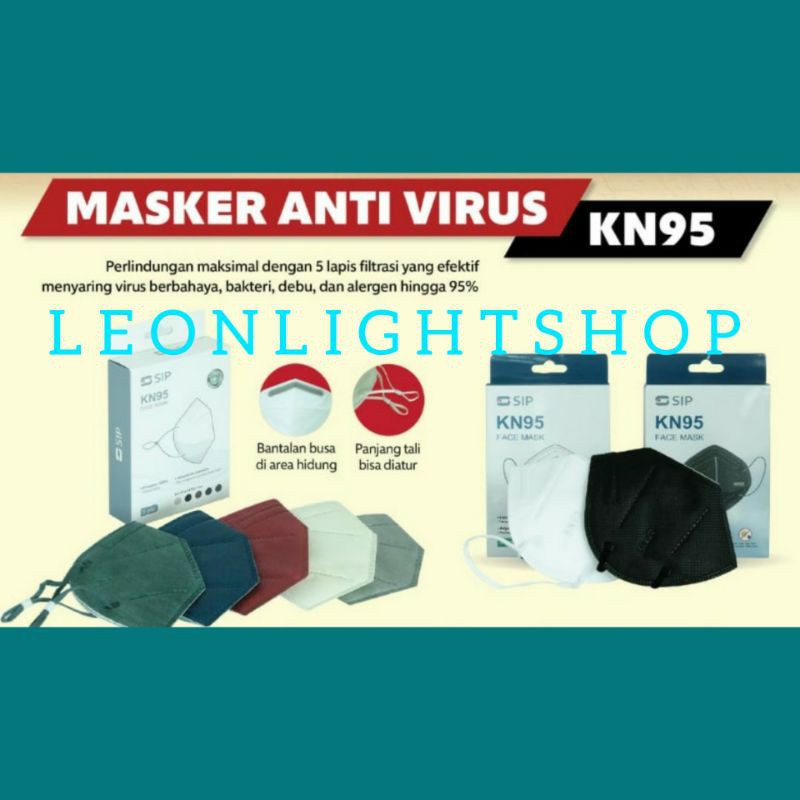 ACE HARDWARE S SIP SET 5PCS MASKER KN-95 ANTI VIRUS/FACE MASKS KN95/MASKER MEDIS RUMAH SAKIT KN95