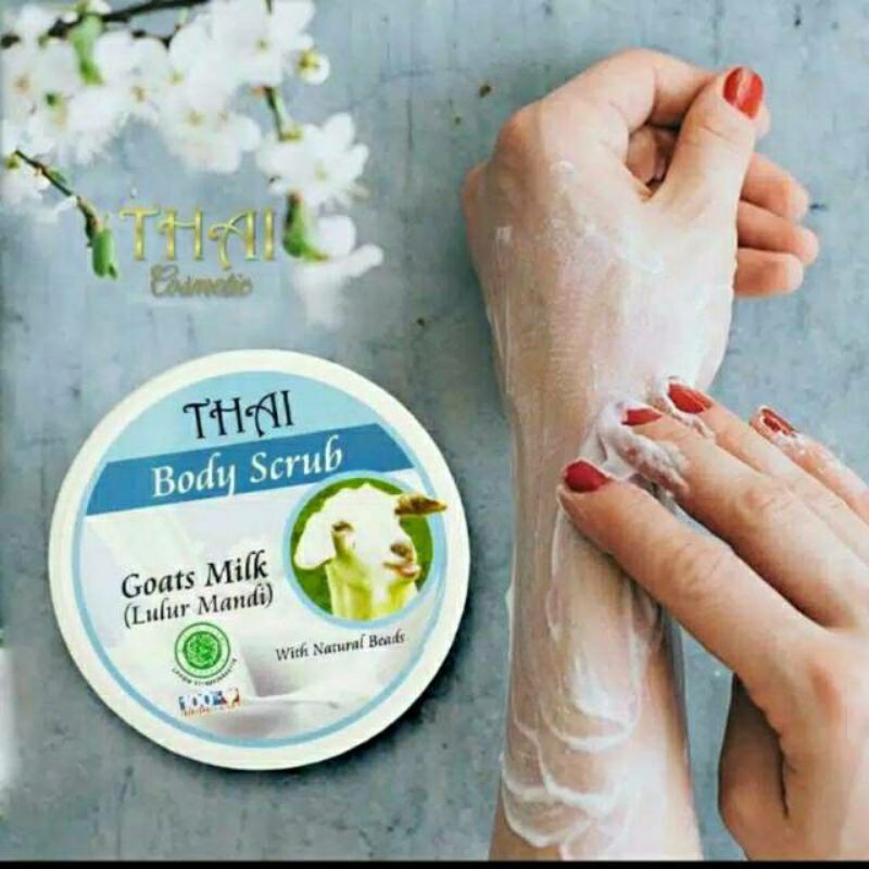 THAI BODY SCRUB GOATS MILK 200gr