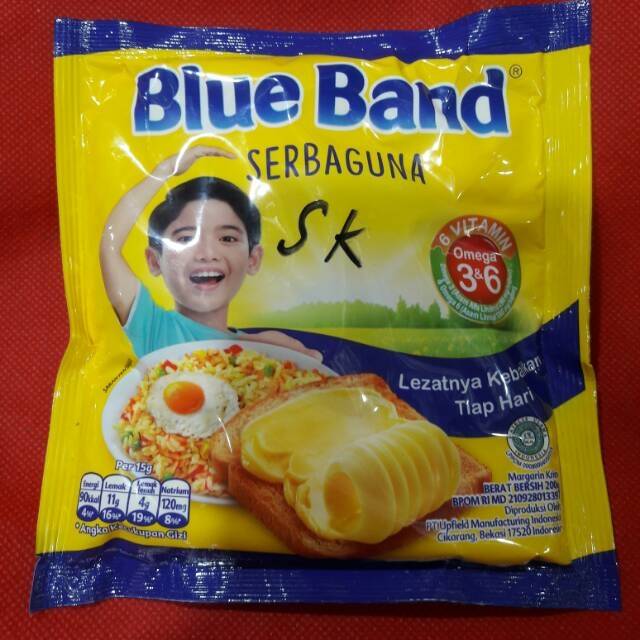 

Blue band sachet 200 gram