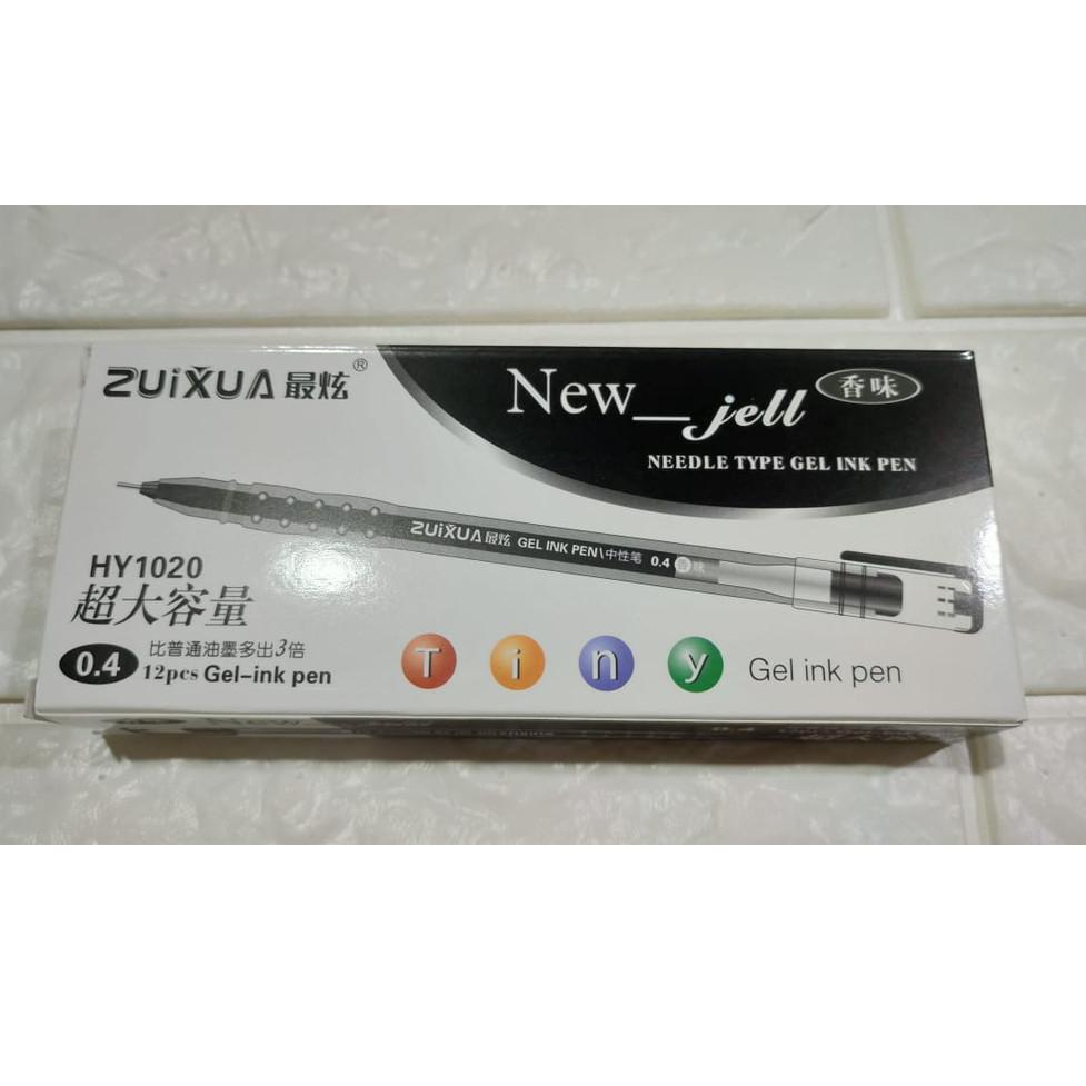 

TREND KEKINIAN Zuixua Pulpen Gel / PEN GEL New Jell Pulpen 0.4mm ISI 12 ✯ 853