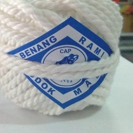 

❅ Benang Rami Tali Kasur Besar No.90 Cap Kodok Mas ✭