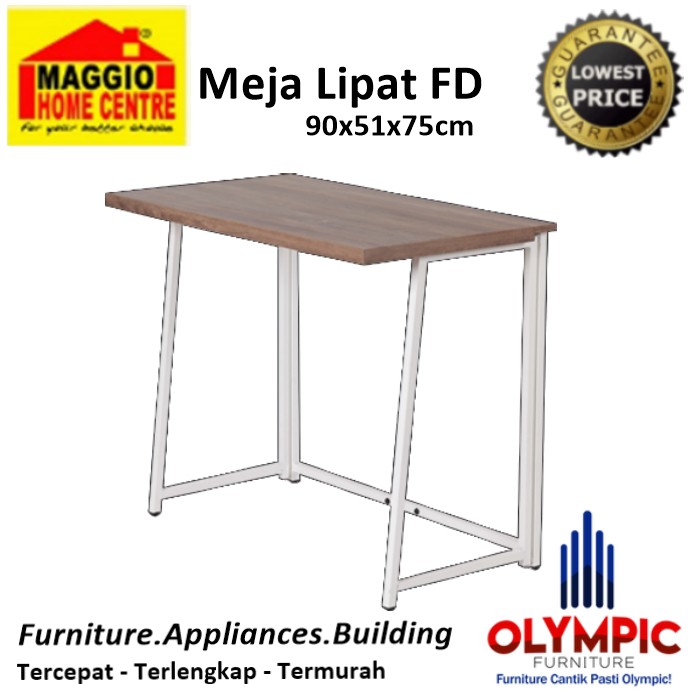 MEJA KERJA - MEJA KANTOR - MEJA LIPAT FD - OLYMPIC