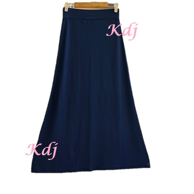 Rok Wanita Panjang Bahan Halus Adem Maxi Panjang Bahan Spandek muslimah skirt