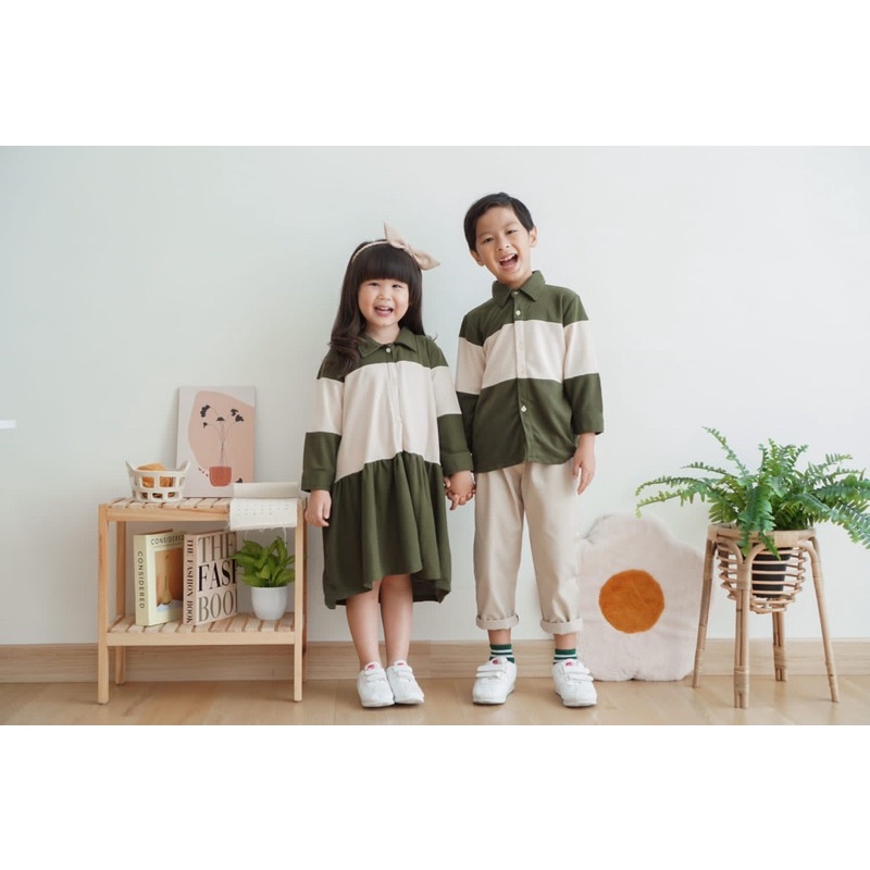 ADRIES Series Family Set Couple Set Anak / Baju Couple Anak Keluarga