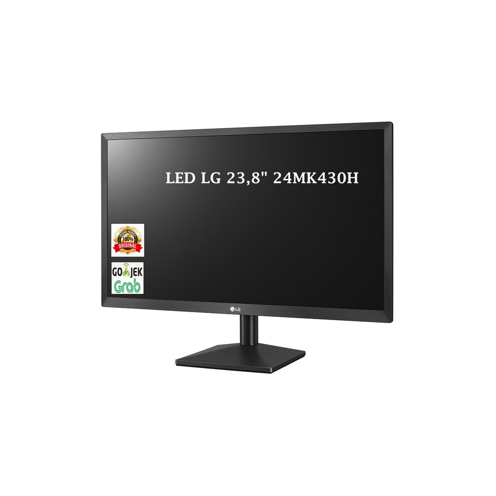 LED Monitor LG 23,8&quot; 24MK430H layar IPS Full HD, 75Hz, AMD FreeSync