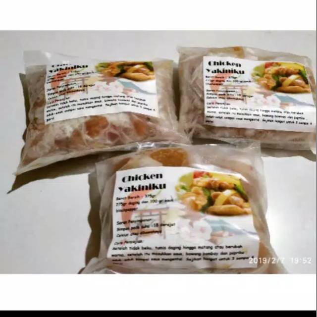 

Chicken Yakiniku Mini/Ayam bumbu