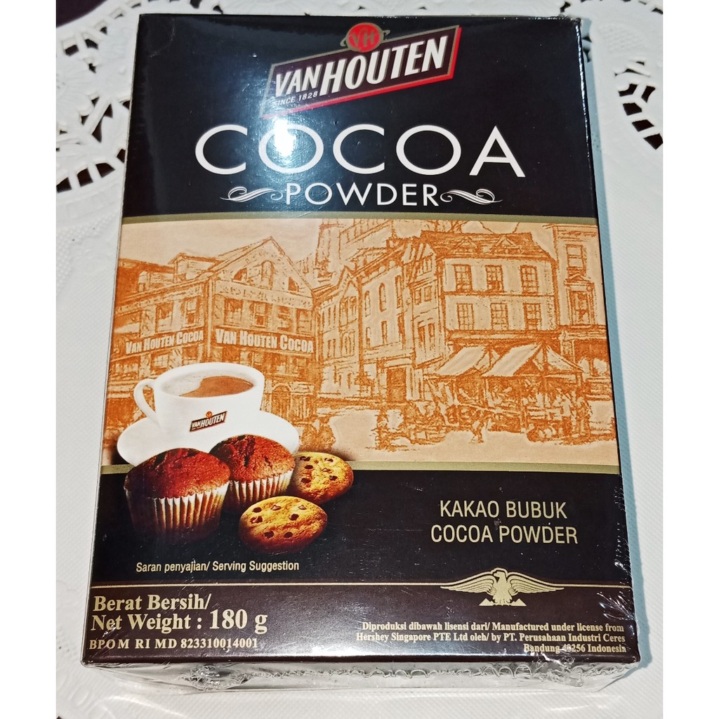 

Van Houten 180gr, Cocoa Powder, Coklat Bubuk