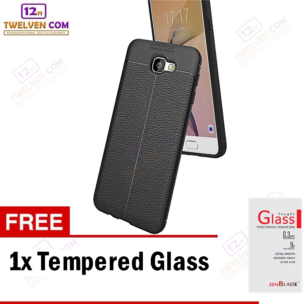 [FLASH SALE] Case Auto Focus Softcase Samsung J7 Prime - Free Tempered Glass