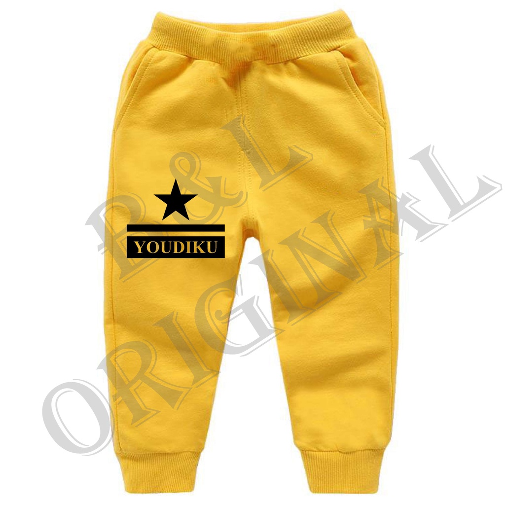 BS/COD/CELANA JOGGER YOUDIKU ANAK ANAK 1-7 TAHUN//REALPIC//GOOD QUALITY