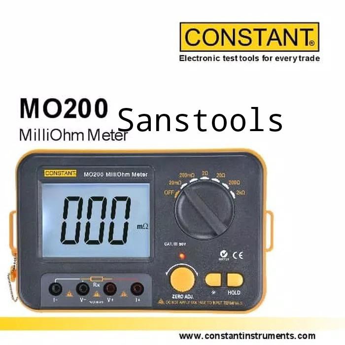Constant MO200 miliOhm meter digital Mili Ohm MO 200 asli australia