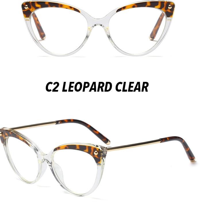 Diskon Terheboh Kacamata Minus 0°~-400° Kacamata Model Mata Kucing Gaya Klasik Untuk Wanita