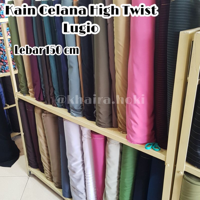 Kain Celana / kain Jas High Twist Lugio