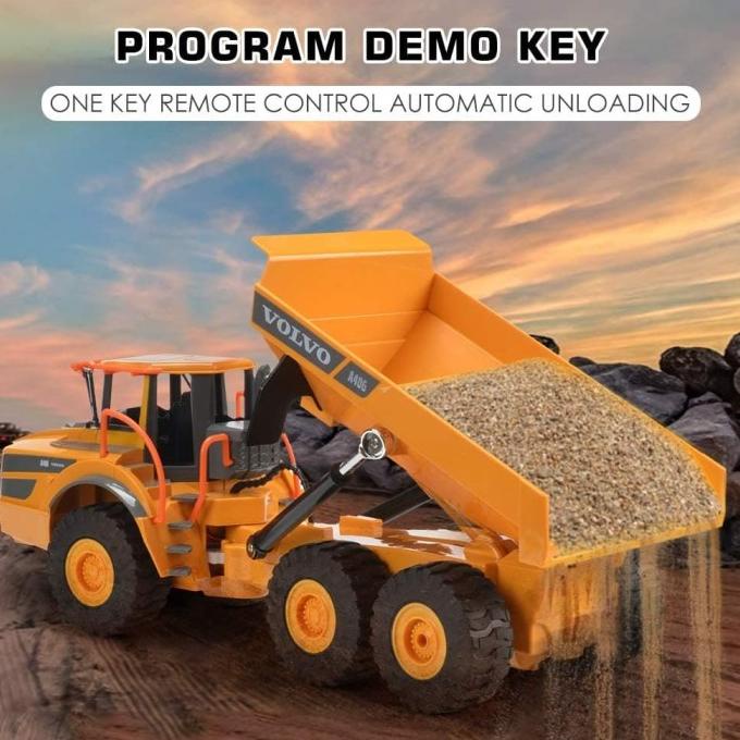 RC Double E 581 Track Volvo dump Truck hauler