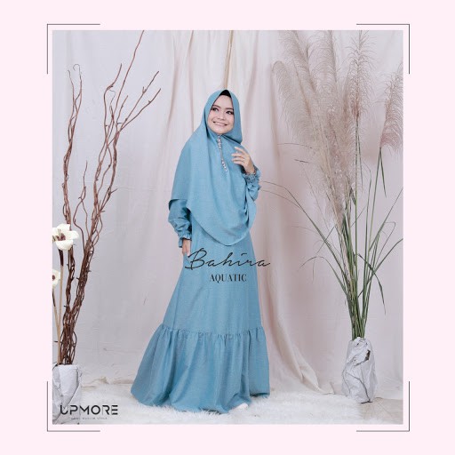 Gamis Katun Original UPMORE BAHIRA Aquatic