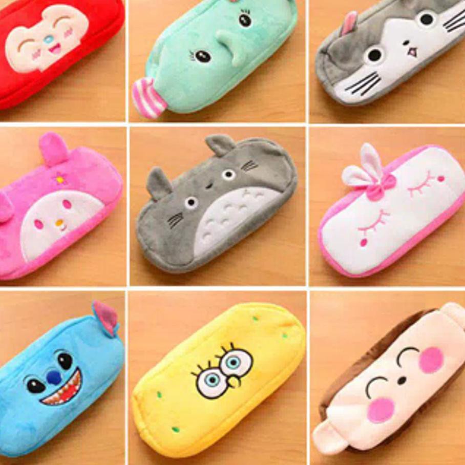 

Baru A9Z FYGALERYJAKARTA - HL0119 Pouch Aksesoris Kosmetik Karakter Lucu tempat pensil karakter kota